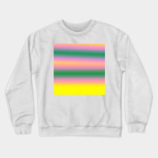 YELLOW PINK GREEN ABSTRACT TEXTURE Crewneck Sweatshirt